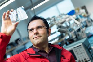 UBCO research takes the chill off icy build-up on planes and wind turbines