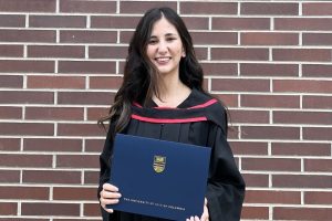 Alumna Profile – Sayra Gorgani (BASc ’23, Electrical)