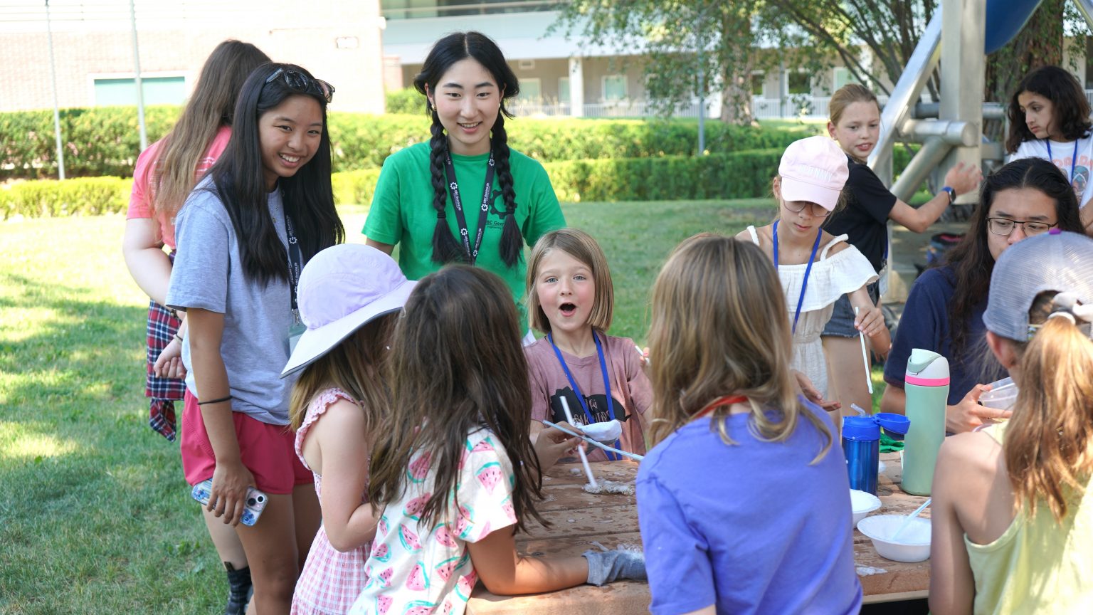 Students and instructors at Geering Up 2024 Summer Camps