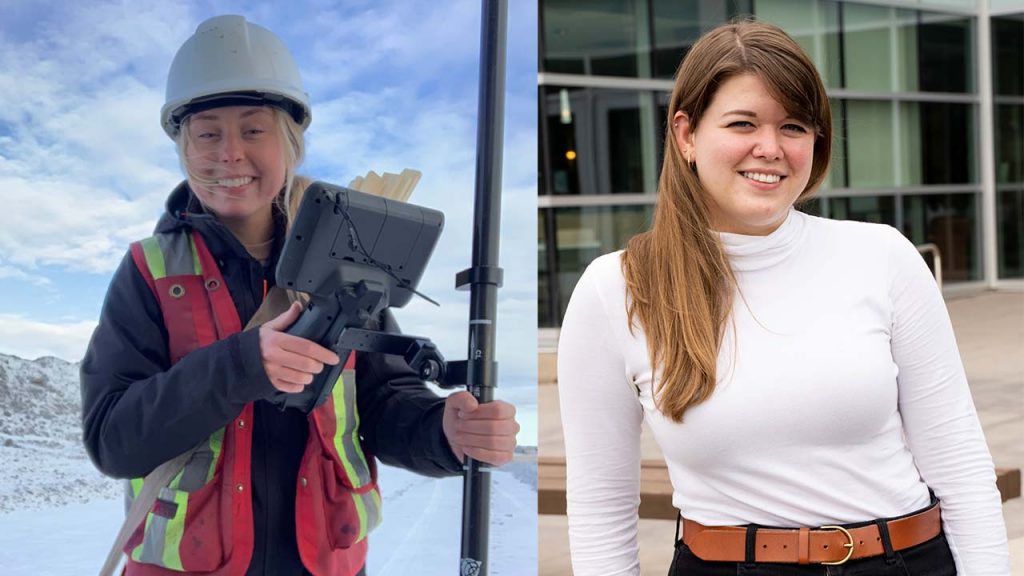 UBC Engineering Transfer students Madalyn Light and Avery Schneider.